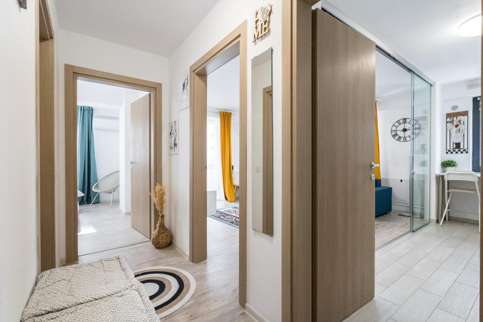 The Painter - Timpuri Noi 1Br With Parking Apartment Bucharest Exterior photo